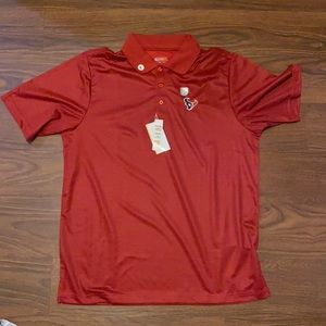 Houston Texans Red Golf Polo NFL